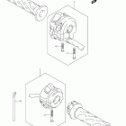 DL650,A V-Strom Рулевые переключатели