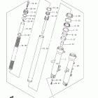 DL650,A V-Strom Передняя вилка