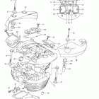 VL800 Boulevard C50 Rear cylinder head (vl800t e33)