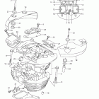 VL800 Boulevard C50 Rear cylinder head (vl800c e3)