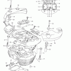 VL800 Boulevard C50 Rear cylinder head (vl800c e28)
