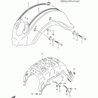 VL800 Boulevard C50 Rear fender (vl800c e3)