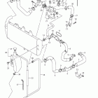 GSX1250FA Радиатор и Патрубки