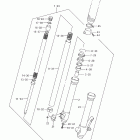 DR650SE Передняя вилка