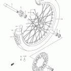 DR-Z400S Переднее колесо
