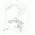 VZR1800,Z Boulevard M109R Seat tail box (vzr1800 l1 e33)