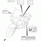 DL650,A V-Strom Label (dl650 l1 e33)