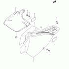 DR-Z400S Frame cover (dr-z400sl1 e33)