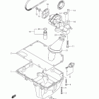 GSX-R600 Картер масляный / масляная помпа