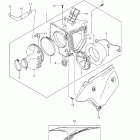 DR-Z400S Воздухозаборник