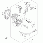 RM-Z450 Throttle body (rm-z450 k8 / k9 / l0)