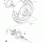 DL650,A V-Strom Rear wheel (dl650 l1 e28)