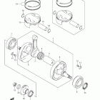 RM-Z450 Crankshaft (rm-z450 k8 / k9 / l0)
