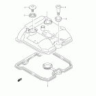 DR-Z400S Крышка головки цилиндров