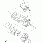 DR650SE Сцепление