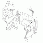 VL800 Boulevard C50 Frame cover (vl800c e33)