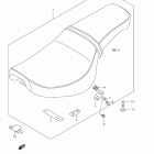 LS650 Boulevard S40 Сидение