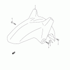 DL650,A V-Strom Front fender (dl650 l1 e28)