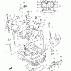 VL800 Boulevard C50 Front cylinder head (vl800c e3)