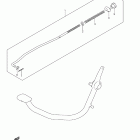 TU250X Rear brake rod