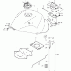 GSX1300R Hayabusa Fuel tank (e28)