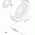 VL800 Boulevard C50 Front wheel (vl800c e28)