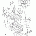 VL800 Boulevard C50 Front cylinder head (vl800c e33)
