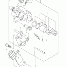 VL800 Boulevard C50 Передний суппорт тормозной