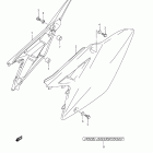 RM-Z450 Frame cover (rm-z450 k8 / k9 / l0)