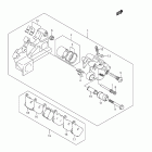 GSX1250FA Задний суппорт