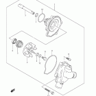 GSX1250FA Водяной насос