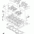 GSX-R600 Головка цилиндра
