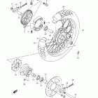 TU250X Заднее колесо