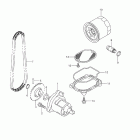 VL800 Boulevard C50 Масляный насос