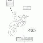 DR650SE Label (e33)