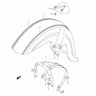 VL800 Boulevard C50 Front fender (vl800t e33)