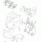 DL650,A V-Strom Cowl body installation parts