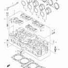 GSX1250FA Головка цилиндра