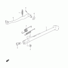 DR650SE Stand / rear brake