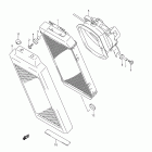 VL800 Boulevard C50 Радиатор