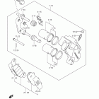 DL650,A V-Strom Передний суппорт тормозной