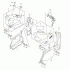 VL800 Boulevard C50 Frame cover (vl800t e33)