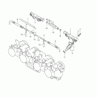 GSX1250FA Throttle body hose / joint (e28)