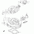 TU250X Головка цилиндра
