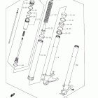 GSX-R600 Передняя вилка