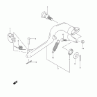 DR-Z400S Задний тормоз