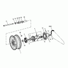 Tiger 1050 Заднее колесо