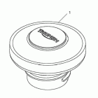 Thruxton Filler cap, fuel, locking