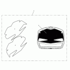 Tiger 1050 Pnt protn kit, type 6 matt - abs special edition o...