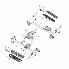 Rocket III Roadster F. footrests & mountings - rocket iii classic (inc...